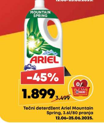 Tečni deterdžent Ariel Mountain Spring