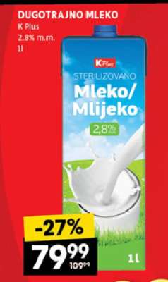 DUGOTRAJNO MLEKO