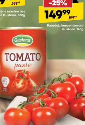 Paradajz koncentrovani Gustona 140g