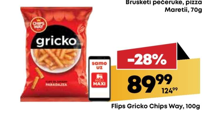 Flips Gricko Chips Way 100g