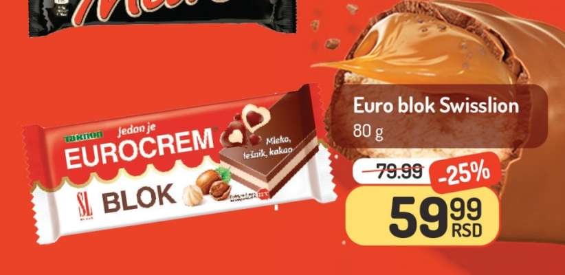 Euro blok Swisslion