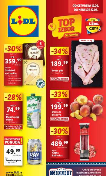 Lidl katalog - 19.06.2025 - 25.06.2025.