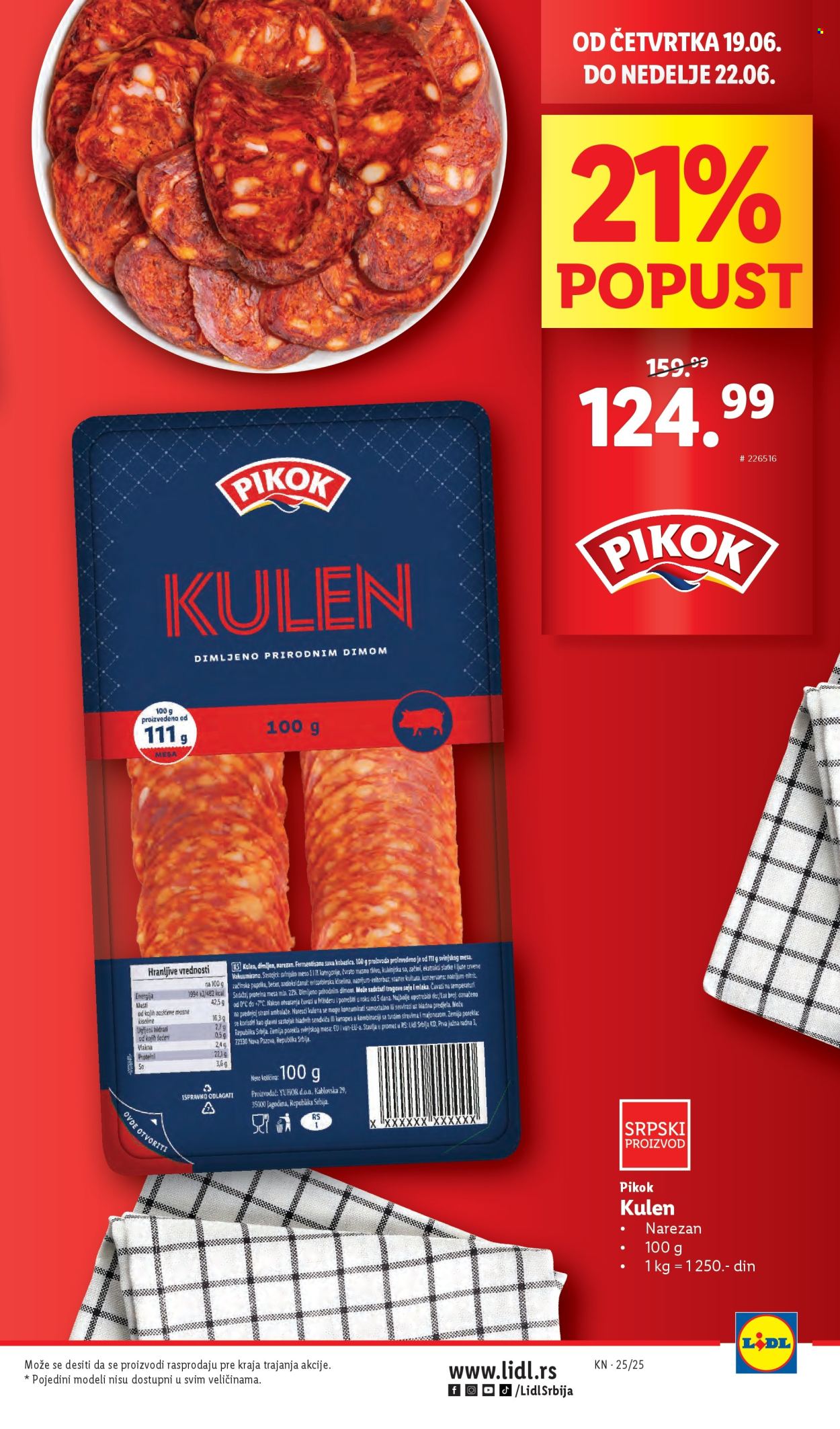 Lidl katalog - 19.06.2025 - 25.06.2025. Stranica 3