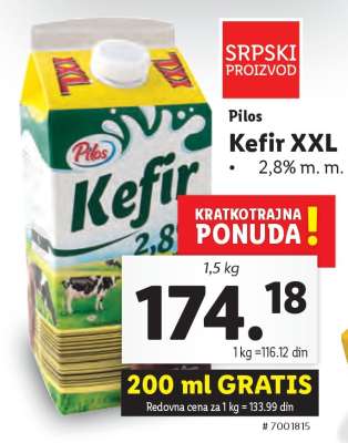 Pilos Kefir XXL