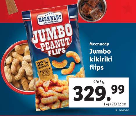 Mcennedy Jumbo kikiriki flips