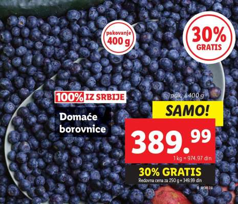 Domaće borovnice
