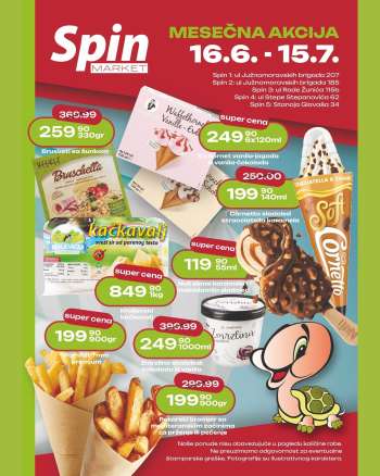 Spin Market katalog - 16.06.2025 - 15.07.2025.
