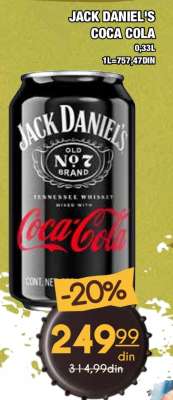 JACK DANIEL'S & COCA-COLA