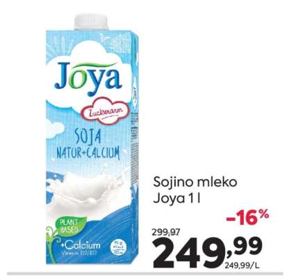 Sojino mleko Joya 1 l