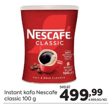 Instant kafa Nescafe classic 100 g