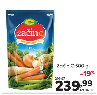 Začin C 500 g
