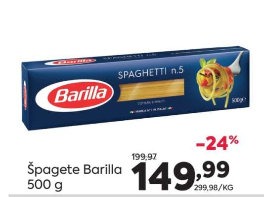 Špagete Barilla