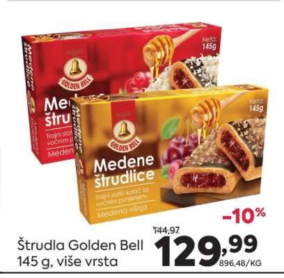 Štrudla Golden Bell