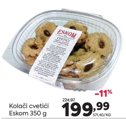 Kolači cvetići