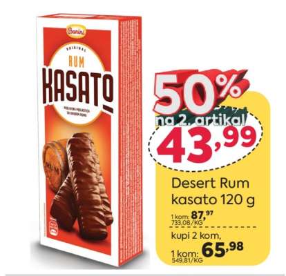 Desert Rum kasato 120 g