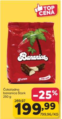 Čokoladna bananica Štark