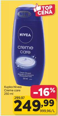 Kupka Nivea Creme care 250 ml