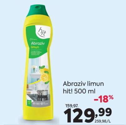 Abraziv limun hit! 500 ml