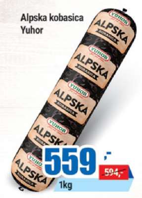 Alpska kobasica Yuhor