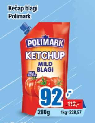 Kečap blagi Polimark