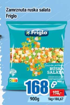 Zamrznuta ruska salata Friglo