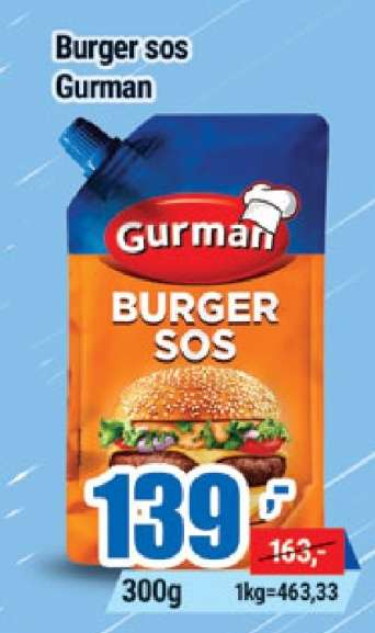 Burger sos Gurman