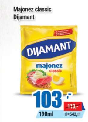 Majonez Classic Dijamant
