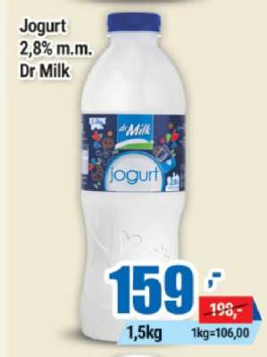 Jogurt 2,8% m.m. Dr Milk