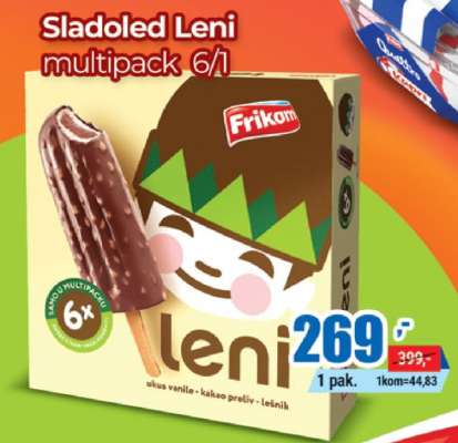Sladoled Leni multipack 6/1