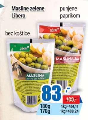 Masline zelene Libero