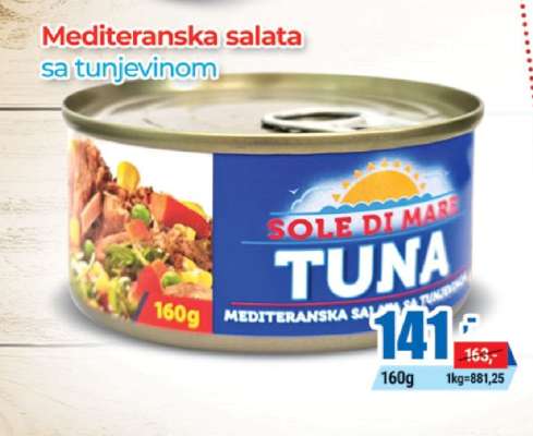 Mediteranska salata sa tunjevinom