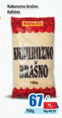 Kukuruzno brašno Kafatex