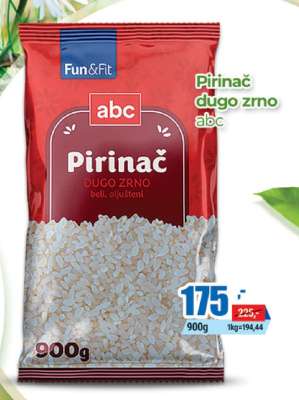 PIRINAČ DUGO ZRNO ABC