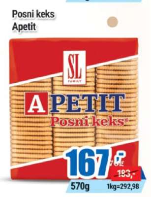 Posni keks