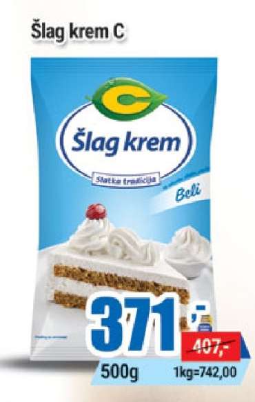 Šlag krem C