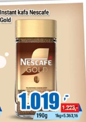 Instant kafa Nescafe Gold