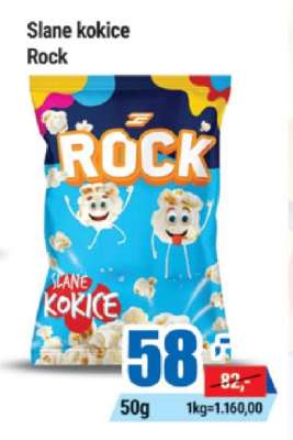 Slane kokice Rock