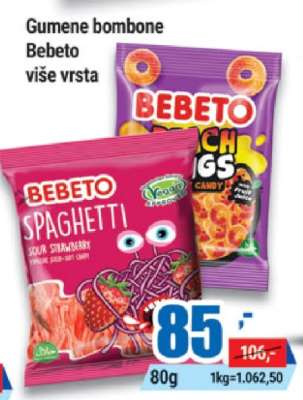 Gumene bombone Bebeto