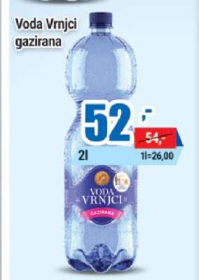 Voda Vrnјci gazirana