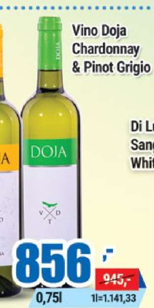 Vino Doja Chardonnay & Pinot Grigio