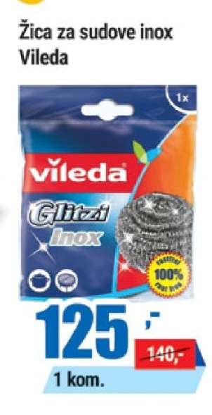 Žica za sudove inox Vileda