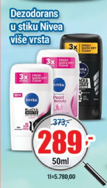 Dezodorans u stiku Nivea