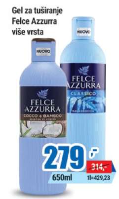 Gel za tuširanje Felce Azzurra