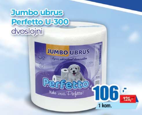 Jumbo ubrus Perfetto U-300
