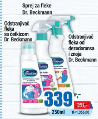 Sprej za fleke Dr. Beckmann