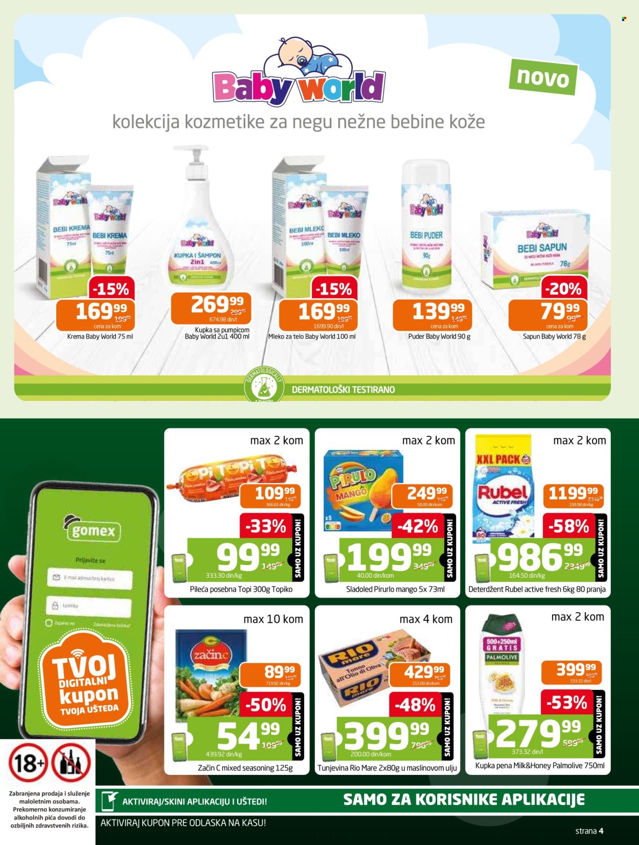 Gomex katalog - 18.06.2025 - 01.07.2025. Stranica 4