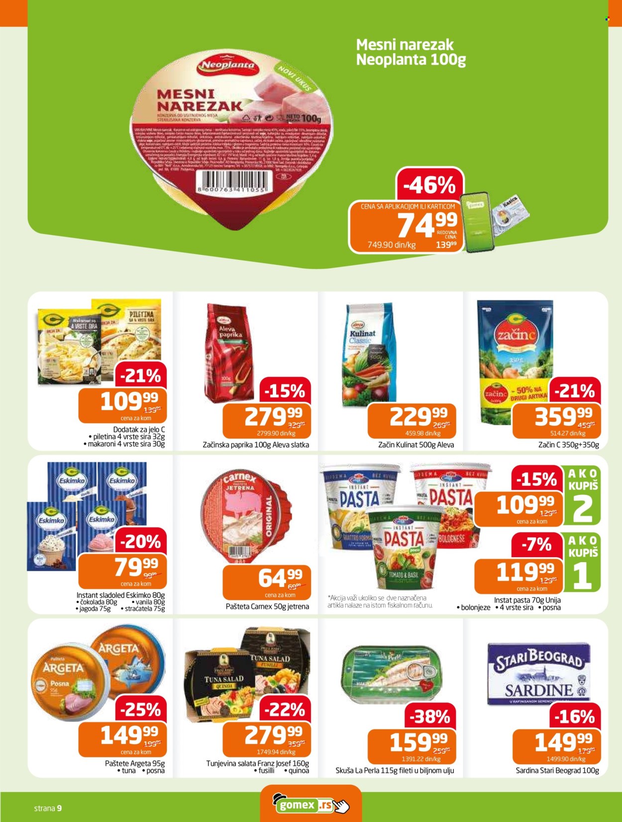 Gomex katalog - 18.06.2025 - 01.07.2025. Stranica 9