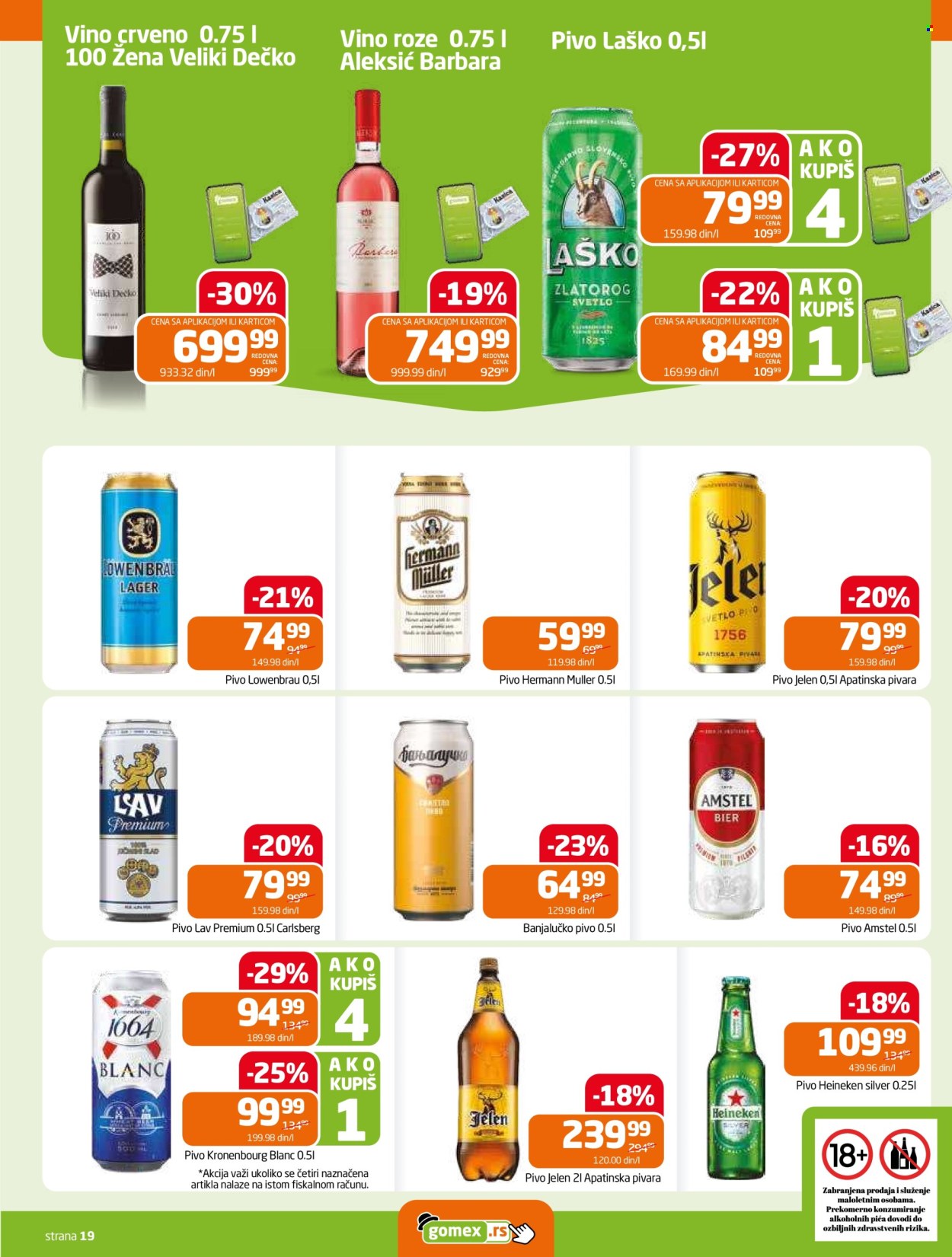Gomex katalog - 18.06.2025 - 01.07.2025. Stranica 19