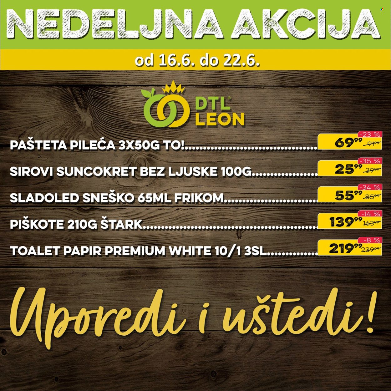 Leon Diskont katalog - 16.06.2025 - 22.06.2025. Stranica 1
