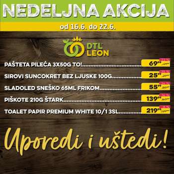 Leon Diskont katalog - 16.06.2025 - 22.06.2025.